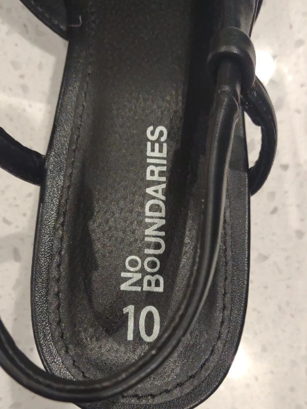 No Boundaries Black Pointed Slingback Heels Women’s Size 10